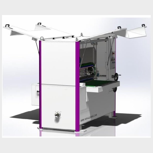 N004 - NS DM1100 Z Deburring Machine  Ideal for deburring and surface finishing up to 1100mm working width.