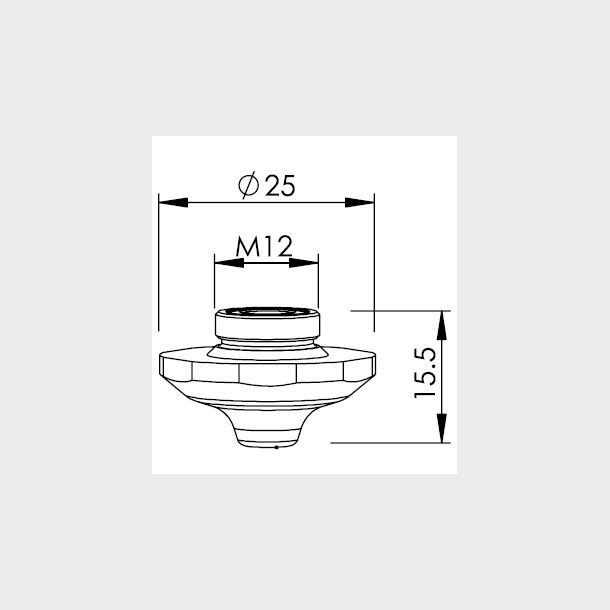 1835747 - TR407-5747 - TR-DOUBLE NOZZLE � 4.0 EAK - L2243.E - Pieces per PK - 1