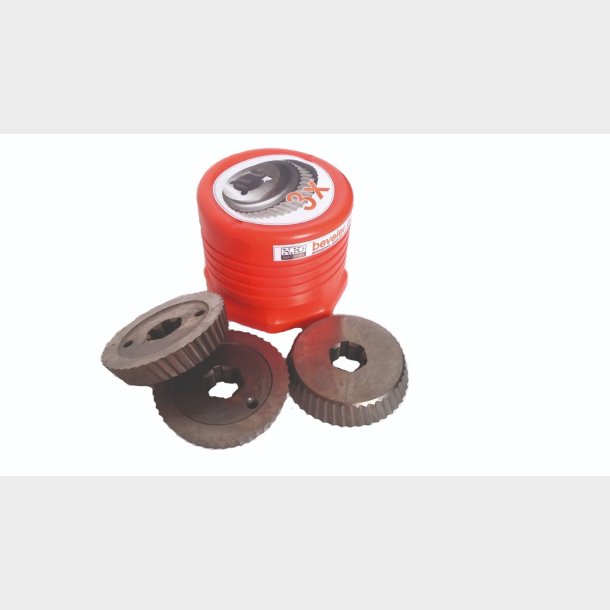 1928 - SET OF 3 CUTTERS ECO cutting tool - suitable for conventional steel - 2 + 1 free set BEVL3059