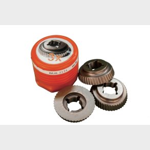 2134 - Set of 3 cutters Eco cutting tool - suitable for conventional steel - 2 + 1 free set BEVL3060