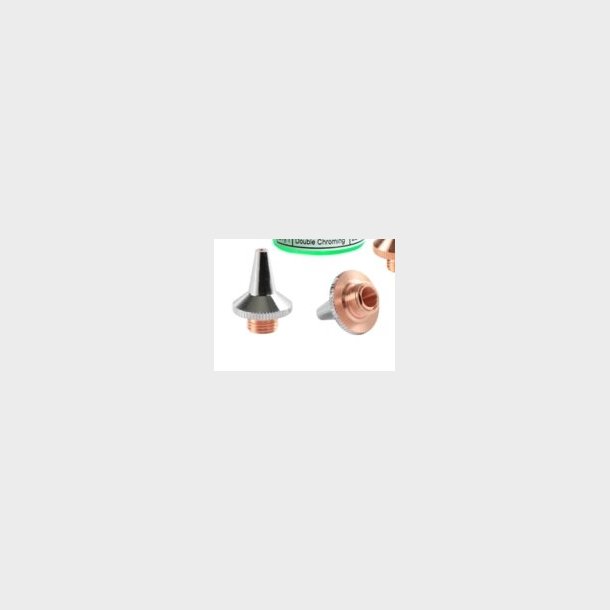 120GJT0220 - RT120-0220 - RAYTOOLS M8 3D DOUBLE NOZZLE D. 2,0mm  CHROME PLATED ORIGINAL PART - L0220.E - Pieces per PK - 1