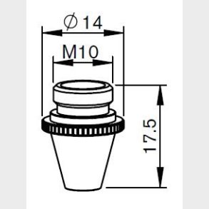 MAZAK� NOZZLE � 1.0 CP Ref: MZ321-0010CPX - 46603350521 - min. 10