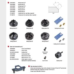 P013.-BM-16.-milling head and cutting Inserts not included