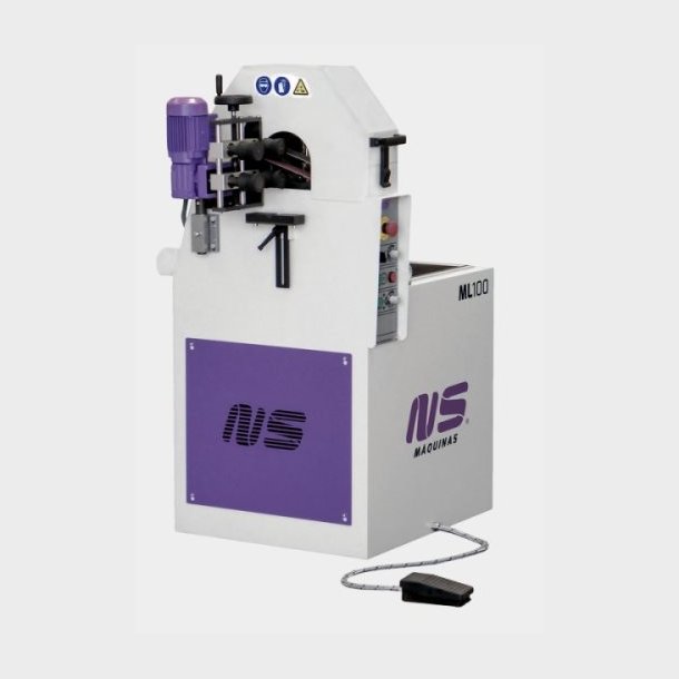 N004 - ML100 Tube polishing machine ? is the perfect choice for finishing the surface of round, oval, and elliptical tubes. - Max � 114mm Straight and curved tube 1 station