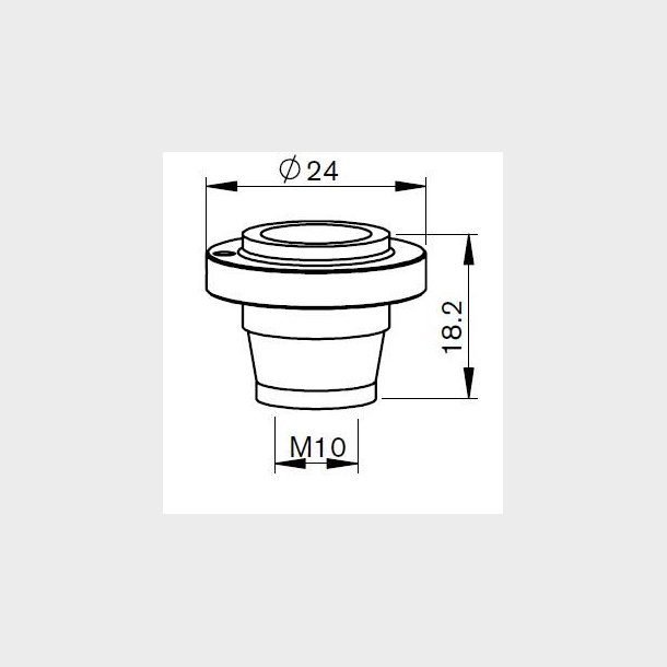46683300850 - MZ335-0850 - MZ-COPPER NOZZLE HOLDER - AL75.E - Pieces per PK - 1