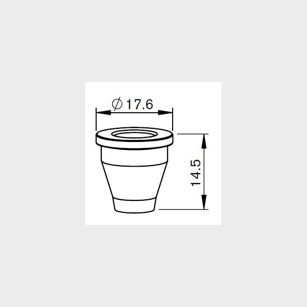 936678 - 2509767 - Nozzle Holder - Ceramic Trumpf Insulator Part for Tubematic TR302-6678 - 936678 - 913966/00-WO - 2509767 - 5AB936678 - min. 1