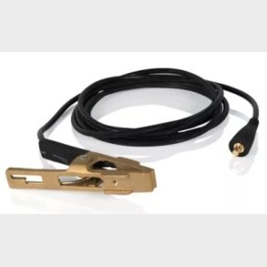 P06455 - Black lead with earth clamp - 3.0m (TBE-250)