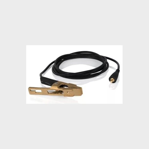 P06455 - Black lead with earth clamp - 3.0m (TBE-250)