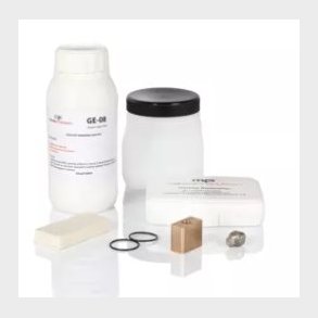 P06774 - TIG B�RSTE M�RKES�T Et komplet m�rkningss�t til TIG-b�rsten med alle produkter til m�rkning og �tsning af rustfrit st�l. Overfladen i rustfrit st�l kan farves m�rk ved hj�lp af en stencil.