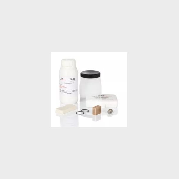 P06774 - TIG B�RSTE M�RKES�T Et komplet m�rkningss�t til TIG-b�rsten med alle produkter til m�rkning og �tsning af rustfrit st�l. Overfladen i rustfrit st�l kan farves m�rk ved hj�lp af en stencil.