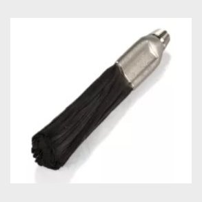 P07888 - Carbonfibre brush - Standard - tapered / konisk fitting - stainless steel - Kulfiberb�rster af h�jeste kvalitet for en meget lang levetid. Den rustfri st�lfatning med det koniske M6-gevind passer til alle WELDBrush