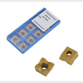 PLY-000739 - Old number (PLY-000160) - P013.-Cutting insert R4.-Special Geometry (sold 10pcs/box)(4 inserts per milling head) BEVL3002