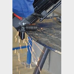 P013.-Round plate beveling attachment.-Min. internal / external radius R=1000mmMax bevel width 19 mm