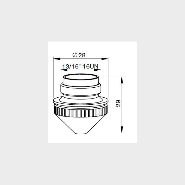 � 1,0 - 146331A4 - 3164010046 - SA365-01A4 - SA-NOZZLE � 1.0 - L375.E - Pieces per PK - 1