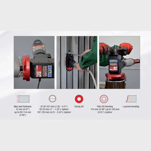 PRO-5 PB machine (without motor, tool bits)