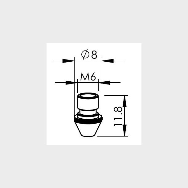 2085524 - TR302-5524X - TR-NOZZLE � 2.6 EBC X20 - L402123.E - Pieces per PK - 10