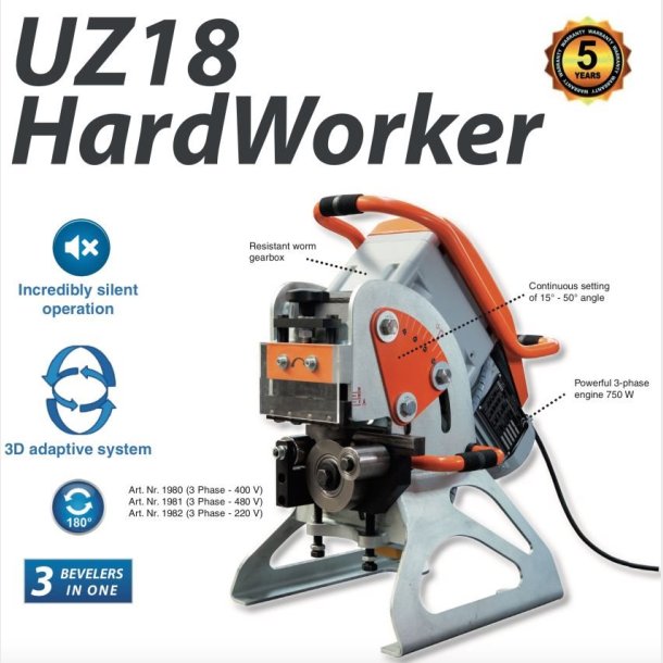 1980 - UZ18 Hardworker 400V, 3 Phase