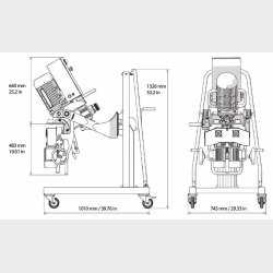 1940  - Bevelling machine UZ50 Triumph +3D MANIPULATOR, 400V, 50 Hz BEVL1030