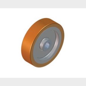 KOL-000077 - Wheel with Vulkollan tire 1pc (2 pcs needed)
